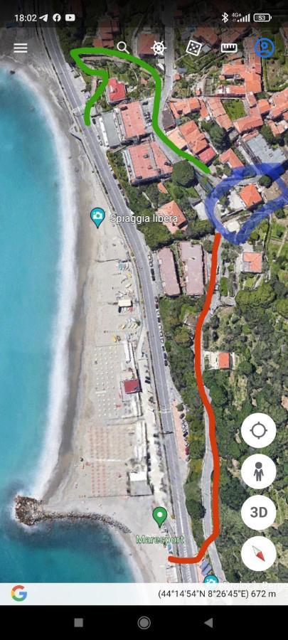 Apartamento Una Finestra Sul Mare Monolocale Bergeggi Exterior foto
